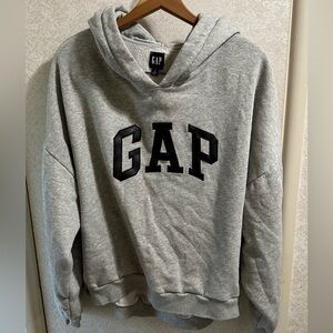 GAP Women’s Gray Cropped Hoodie